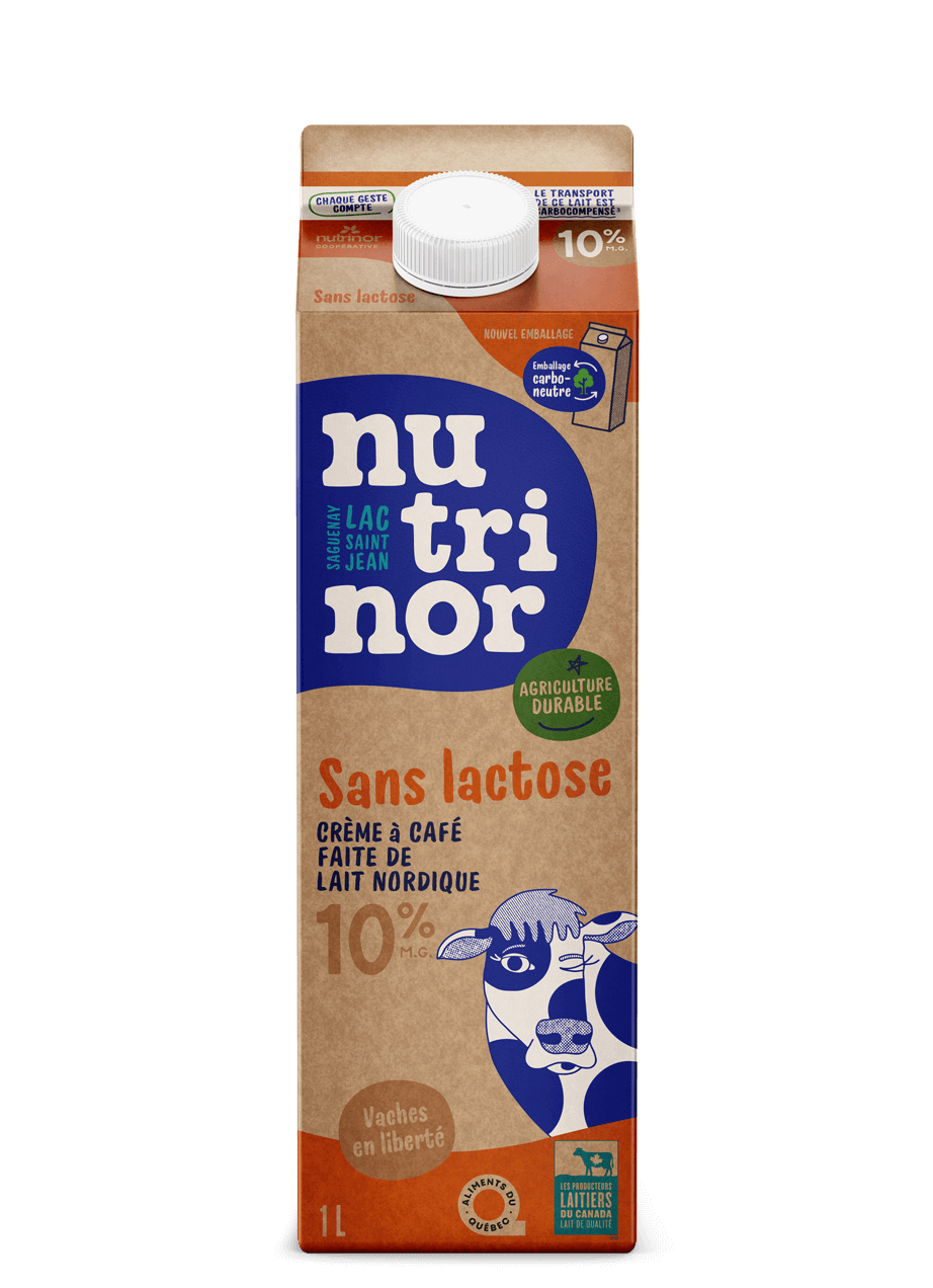 Nos Laits sans lactose  Lait sans lactose Nutrinor